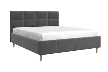 Кровать двуспальная Ханна 180х200 (Холодный Серый) с основанием в Чайковском
