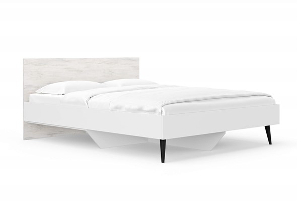 Кровать Ines 160х200, Ясмунд (Белый) в Перми - изображение