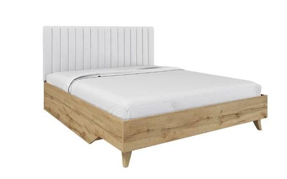 Кровать в спальню Лаура 1600 с настилом в Перми - изображение