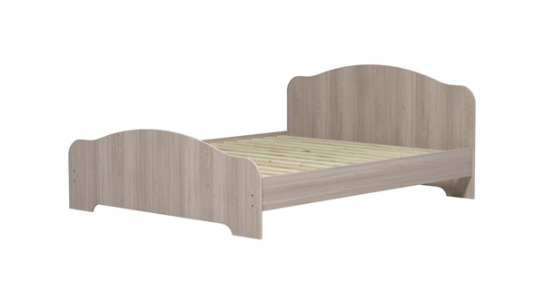 Спальная кровать ЛДСП 1600х200 в Перми - изображение