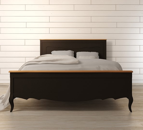 Кровать спальная Leontina (ST9341/16BLK) Черный в Перми - изображение 1