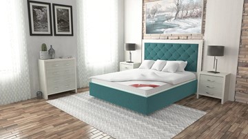 Кровать 2-спальная Манхэттен 180х200 (с основанием), с высотой спинки - 130 см в Перми - предосмотр 6