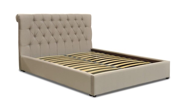 Спальная кровать Милена 180х200 с ортопедическим основанием в Перми - изображение