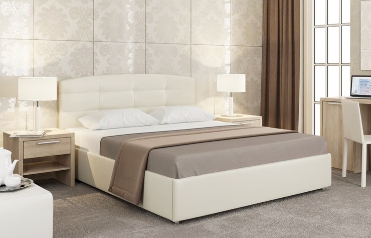 Кровать двуспальная Mishel размер 160*200 с основанием в Перми - изображение 3