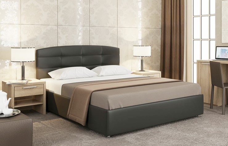 Кровать двуспальная Mishel размер 160*200 с основанием в Перми - изображение 4
