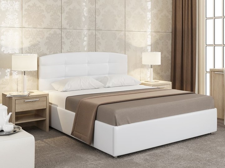 Кровать двуспальная Mishel размер 160*200 с основанием в Перми - изображение 2