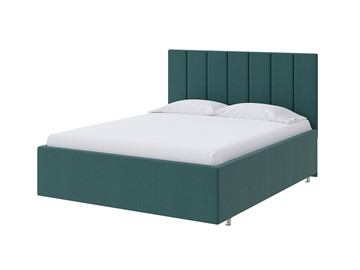 Двуспальная кровать Modern Large 160х200, Велюр (Forest 560 Морская волна) в Кунгуре