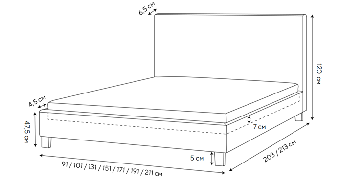 Кровать в спальню Modern Large 180х200, Велюр (Monopoly Мятный лёд (670)) в Кунгуре - изображение 1