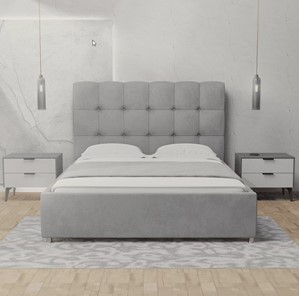 Двуспальная кровать Модерна 160х200 с подъемным механизмом в Перми - предосмотр