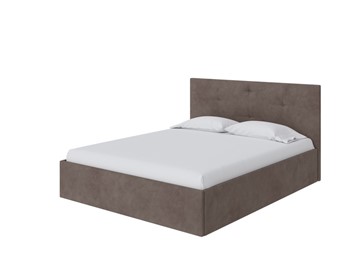 Спальная кровать Mono Plus 160х200, Велюр (Monopoly Горячий шоколад (237)) в Перми - предосмотр
