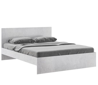 Кровать спальная Осло М14 с настилами Лайт (Цемент светлый) в Соликамске - предосмотр