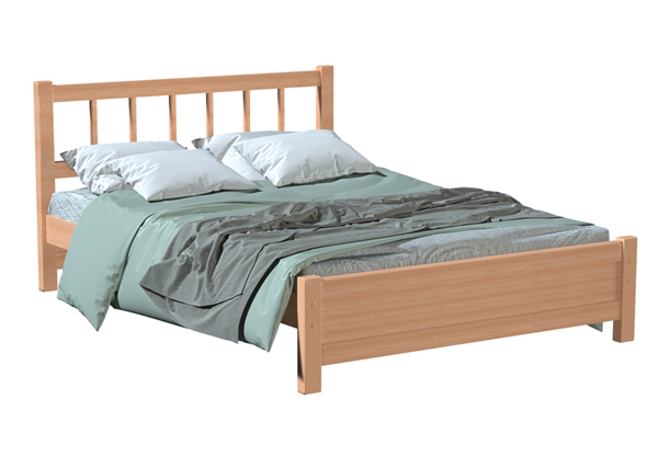 Спальная кровать Прага 160х190 с оcнованием в Чайковском - изображение