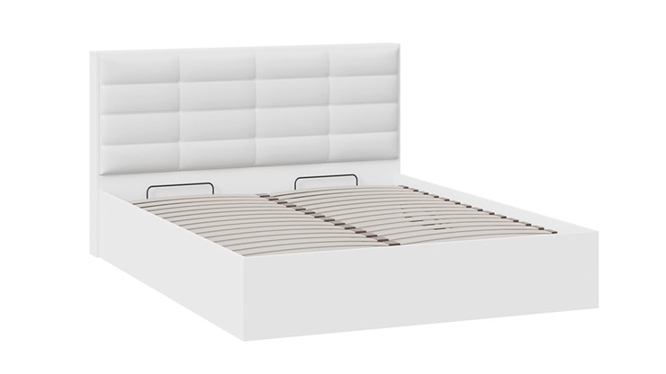 Двуспальная кровать с подъемным механизмом Агата тип 1 (Белый) в Перми - изображение 1