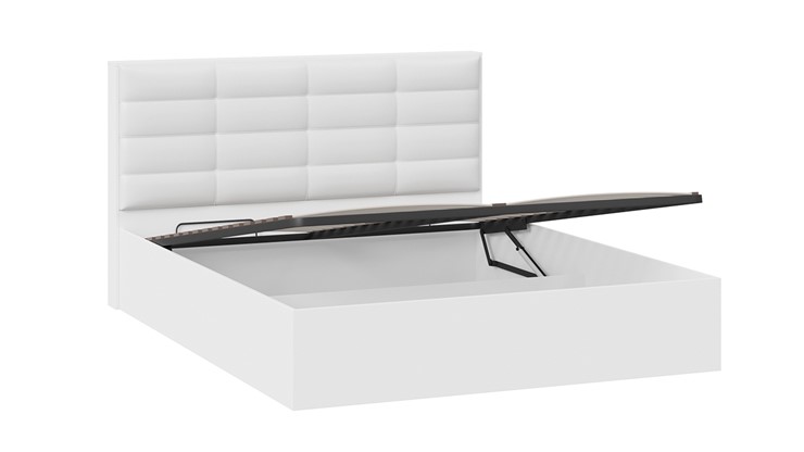Двуспальная кровать с подъемным механизмом Агата тип 1 (Белый) в Перми - изображение 2