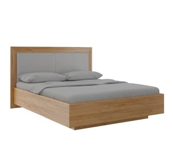 Кровать спальная с подъемным механизмом Глэдис М33 (Дуб золотой) в Соликамске
