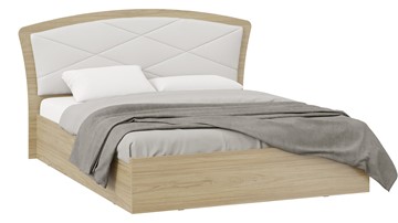 Кровать спальная с подъемным механизмом Сэнди Тип 1 без заглушины (Вяз благородный/Белый) в Кунгуре