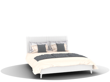 Кровать двуспальная Siena (КМ-01, 1600) под ПМ в Перми