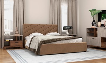 Кровать спальная Юта 160х200 (вариант 3) без основания в Перми