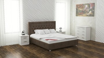 Кровать 2-спальная Аврора 160х200 (с основанием) в Перми - предосмотр 5