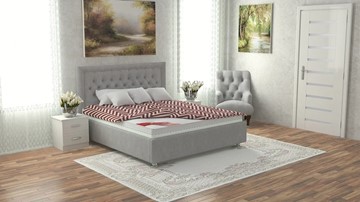 Спальная кровать Валенсия 160х200 (с основанием) в Перми - предосмотр 8
