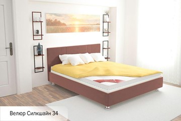 Двуспальная кровать Вена 160х200 (с основанием) в Перми - предосмотр 1