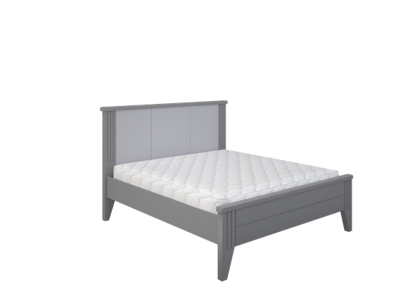 Кровать 2-спальная Верона 1400, Серый в Перми - изображение