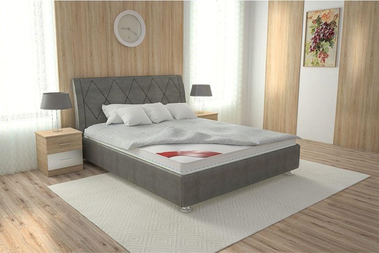 Двуспальная кровать Верона 180х200 (с основанием) в Перми - изображение 4