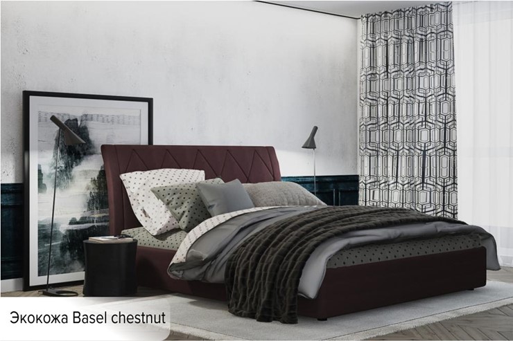 Двуспальная кровать Верона 180х200 (с основанием) в Перми - изображение 8
