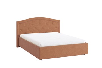 Кровать 2-спальная Верона 2 1.4, персик (велюр) в Кунгуре