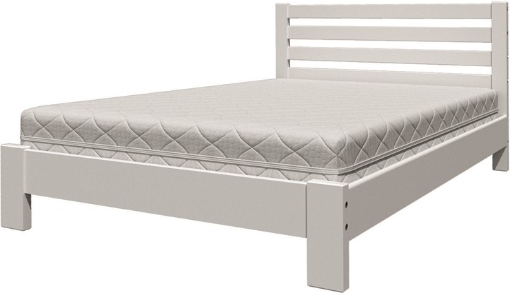 Кровать двуспальная Вероника (Белый Античный) 160х200 в Чайковском - изображение 1