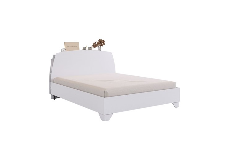 Двуспальная кровать Виктория-1 1.6, Белое дерево в Перми - изображение 1