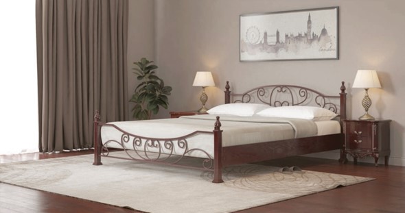 Кровать Барон 160*200 с основанием в Перми - изображение