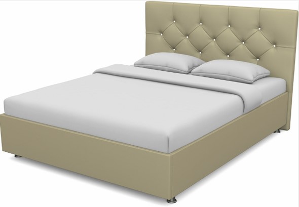 Кровать с механизмом 1.5-спальная Моника 1400 (Nitro Сream) в Перми - изображение
