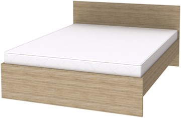 Кровать K16 с основанием, цвет Дуб Сонома в Перми