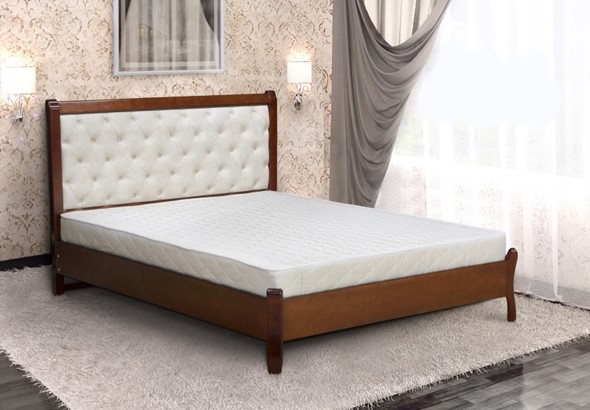 Кровать 2-х спальная Веста 160*200 с основанием в Перми - изображение