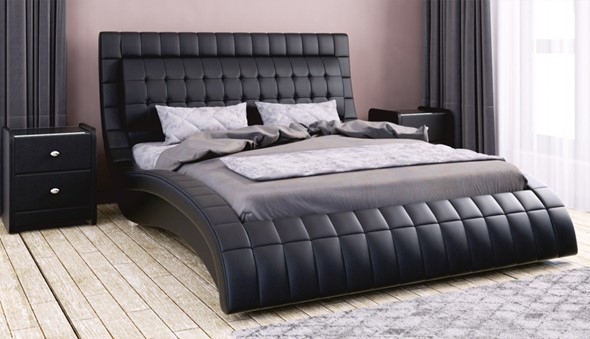 Двуспальная кровать Виргиния 160х200 с основанием в Перми - изображение