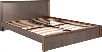 Кровать в спальню Беатрис М07 (Орех Гепланкт) в Березниках