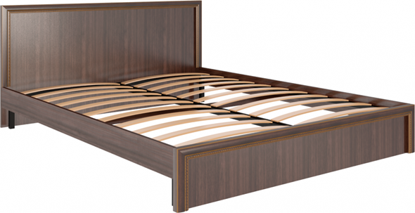 Кровать в спальню Беатрис М07 (Орех Гепланкт) в Перми - изображение