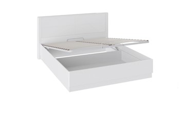 Двуспальная кровать с механизмом Наоми 1600, цвет Белый глянец СМ-208.01.02 в Перми - предосмотр 1