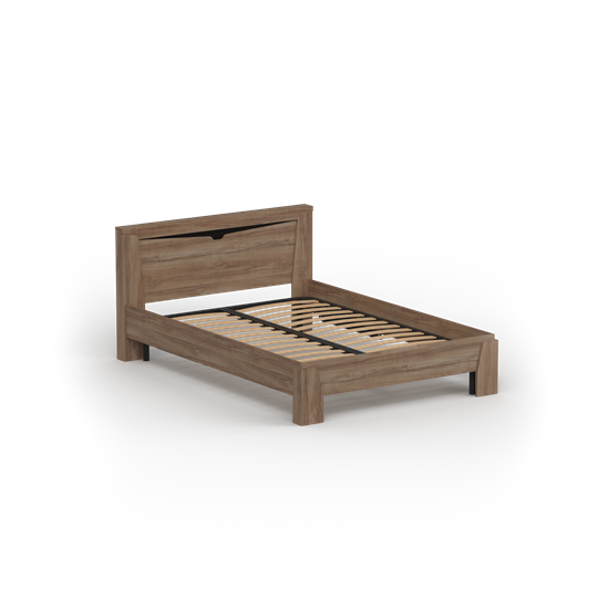 Кровать с основанием Соренто 1800, Дуб стирлинг в Перми - изображение 1