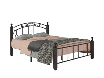 Кровать в спальню Гарда 5, 160х200, черная в Соликамске - предосмотр 1