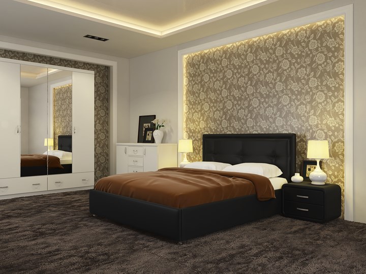 Кровать в спальню Adele размер 180*200 с основанием в Перми - изображение 1