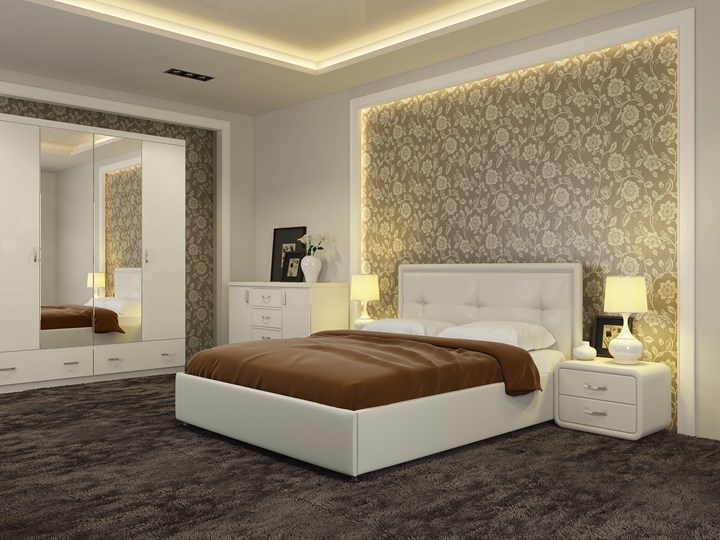 Кровать в спальню Adele размер 180*200 с основанием в Перми - изображение 2