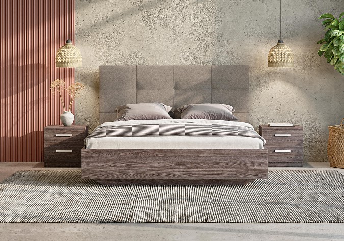 Двуспальная кровать Victoria (ясень анкор) 160х200 с основанием в Перми - изображение 2