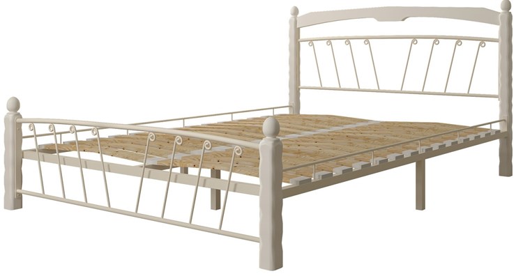 Спальная кровать Муза 1, 1400, белый в Перми - изображение 1