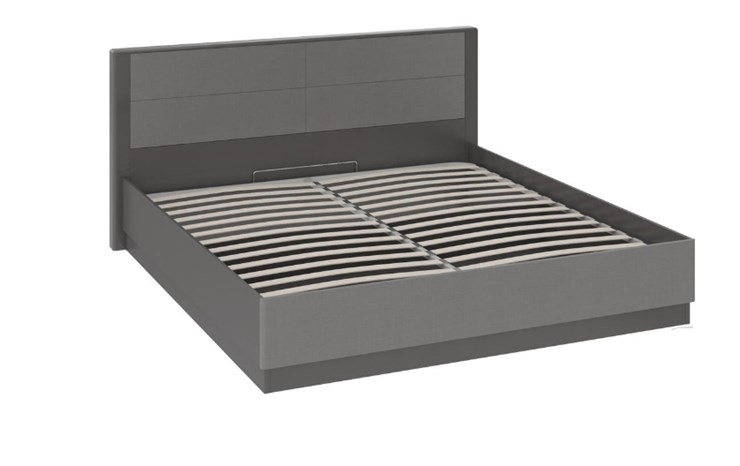 Кровать с механизмом Наоми 1600, цвет Фон серый, Джут СМ-208.01.02 в Перми - изображение 1