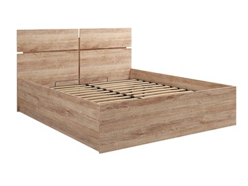 Двуспальная кровать с механизмом М12, Богуслава, дуб баррик светлый в Перми - предосмотр