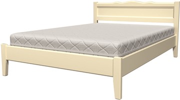 Спальная кровать Карина-7 (Слоновая кость) 90х200 в Кунгуре