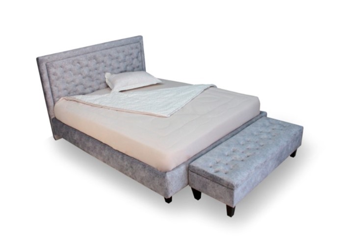 Кровать без механизма с высокими ножками Альба 1900х2150 мм в Перми - изображение 2