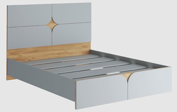 Кровать двуспальная Монро КР-001 в Перми - изображение
